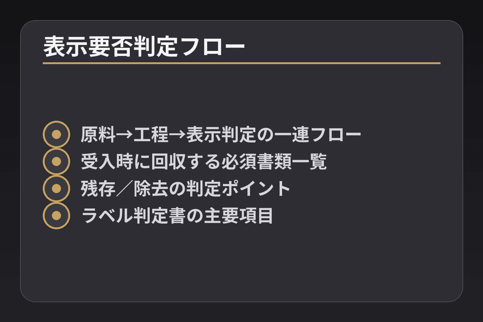表示要否判定フロー